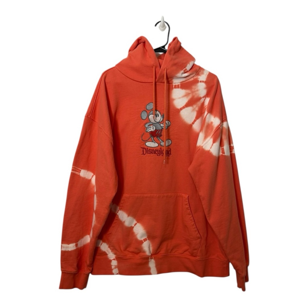 Disneyland Mickey Mousewear Genuine Tie Dye Pullover Hoodie (2)  XL, XXL